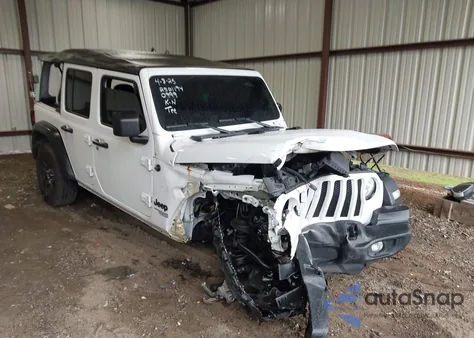 2021 Jeep Wrangler Unlimited Sport 4X4 from USA, damaged, VIN 1C4HJXDN4MW790999